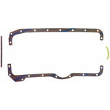 Fel-Pro OS 30912 C-1 Engine Oil Pan Gasket Set Blue Stripe cork-rubber