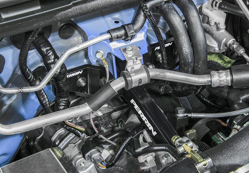 PERRIN 15-21 Subaru Impreza/WRX/STI Pitch Stop Mount & Firewall Brace - Black - GTR Auto
