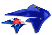 Load image into Gallery viewer, Cycra 14-19 Yamaha WR250F-450F/YZ250-450FX Powerflow Radiator Shrouds - OEM Blue