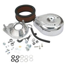 Load image into Gallery viewer, S&amp;S Cycle 93-99 BT/91-03 Sportster Models Teardrop Air Cleaner Kit for S&amp;S Super E/G Carb