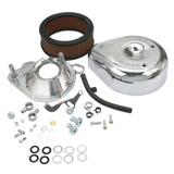 S&S Cycle 93-99 BT/91-03 Sportster Models Teardrop Air Cleaner Kit for S&S Super E/G Carb
