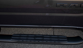 Fishbone Offroad 2019+ Chevrolet Silverado 1500 Double Cab Oval Side Steps - Black Textured