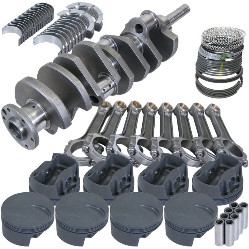 Eagle Ford 429/460 4.300in Crank 6.800in I-Beam Rods -3cc Flat Top 4.390in Pistons Rotating Assembly