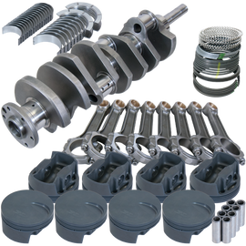 Eagle Ford 429/460 4.300in Crank 6.800in I-Beam Rods -3cc Flat Top 4.440in Pistons Rotating Assembly