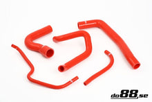 Load image into Gallery viewer, do88 SAAB 9000 Turbo 86-90 Coolant Hoses Red