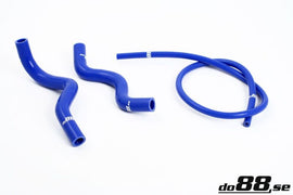 do88 Volvo 240 Coolant Hoses Complement Blue