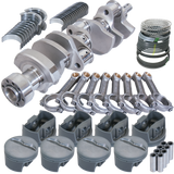 Eagle Chevy LT1 350 1Pc 3.750in Crank 5.700in I-Beam Rods -5cc 4.030in Pistons Rotating Assembly