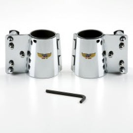 National Cycle 88-11 Moto Guzzi California /Strada/Nevada 37.1-41 mm. Fork Wide Mount Chrome Kit