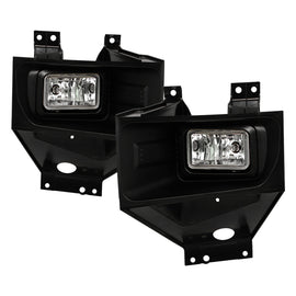 Spyder 17-19 Ford F2540/F350 SD OEM Style LED Fog Lights w/Switch - Clear (FL-FF25017-C)