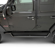 Load image into Gallery viewer, Westin 18-26 Jeep Wrangler 4dr Outlaw Drop Running Boards - Tex. Blk