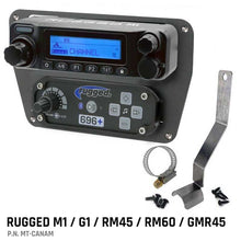 Load image into Gallery viewer, Rugged Radios Can-Am Commander Intercom and Radio Mount Rugged M1/G1/RM45/RM60/GMR45