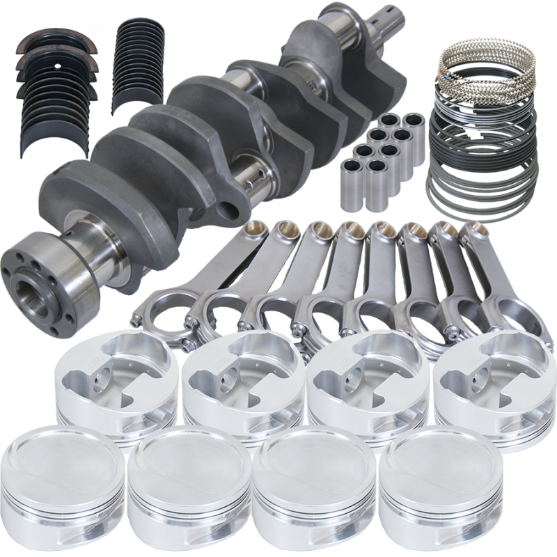 Eagle Chevy 502 1Pc 4.250in Crank 6.385in H-Beam -20cc 4.500in Pistons Rotating Assembly