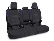 Load image into Gallery viewer, PRP Jeep Wrangler JT Rear Bench Covers - with Armrest - Black/Purple
