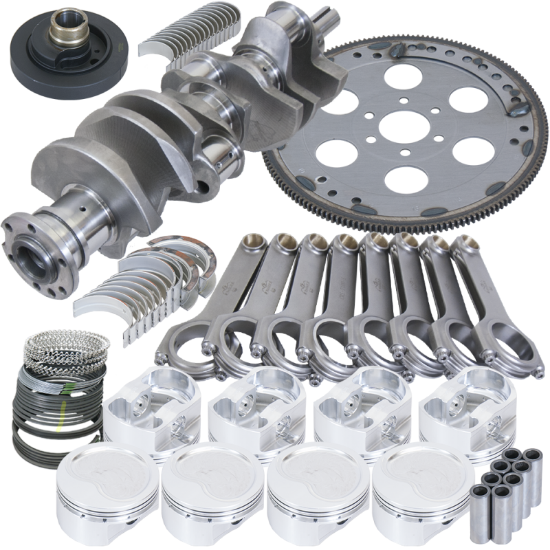 Eagle Oldsmobile 45 4.500in Crank 7.100in H-Beam -15cc Inv Dome 4.165in Pistons Balanced Assembly