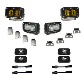 Baja Designs 21+ Ford Raptor S2 SAE Pro Fog Pocket Light Kit