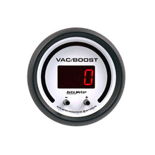 Load image into Gallery viewer, Autometer 52.4mm White Switchable 0-1600 PSI / 0-110 BAR Vacuum/Boost Phantom Elite Digital Gauge