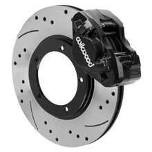 Load image into Gallery viewer, Wilwood 69-74 Porsche 911 D31 11.10in. Front Brake Kit w/ Flex Lines - Drilled Rotors (Black)
