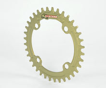 Load image into Gallery viewer, Renthal 1XR Chainring 94 mm. BCD 38T - Hard Anodized Aluminum Gold