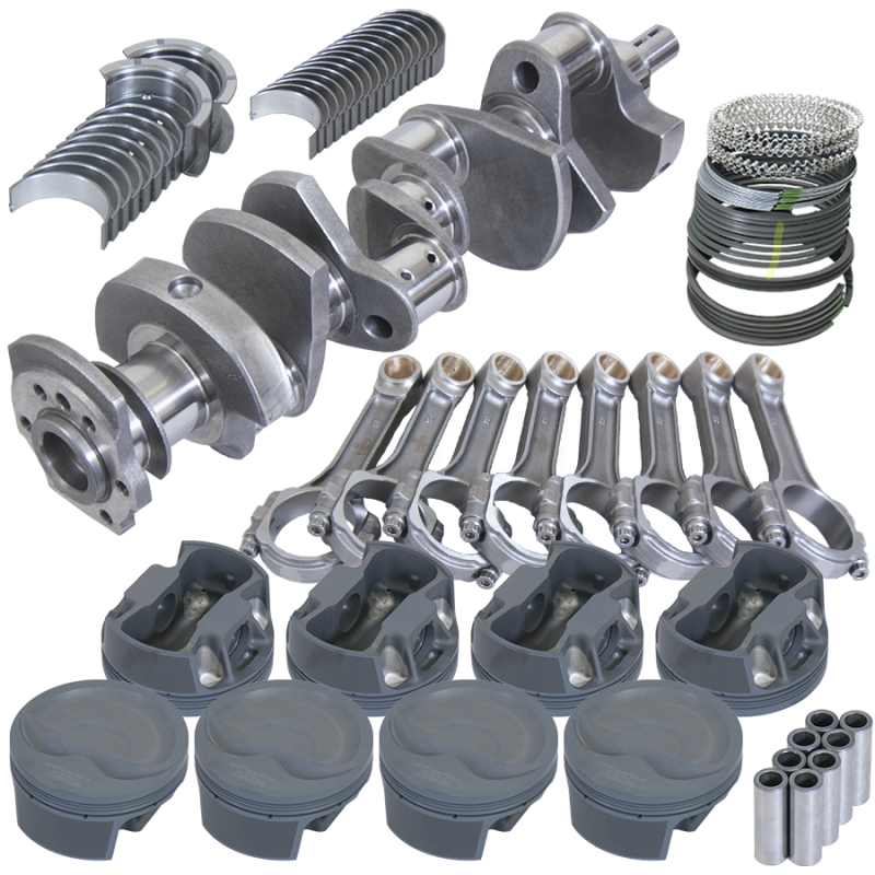 Eagle Chevy 350 3.750in Crank 6.000in I-Beam Rods -16cc 4.030in Pistons Rotating Assembly