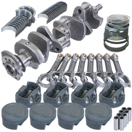 Eagle Chevy 350 3.750in Crank 6.000in I-Beam Rods -16cc 4.030in Pistons Rotating Assembly