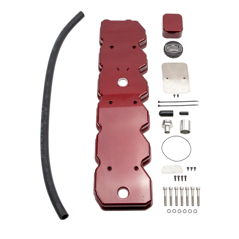 Wehrli 06-18 Cummins WCFab X D&J Precision Billet Valve Cover - Brizzle Blue