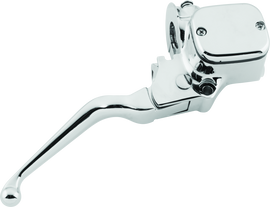 Bikers Choice 96-07 Single Disc Chrome Handlebar Master Cylinder 9/16in Bore H-D 45019-96