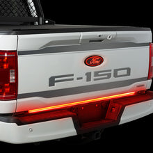 Load image into Gallery viewer, Putco 2024+ Ford F150 w/Factory LED Tail Light &amp; OBS 60in Red Blade Tailgate Light Bar Plug-N-Play