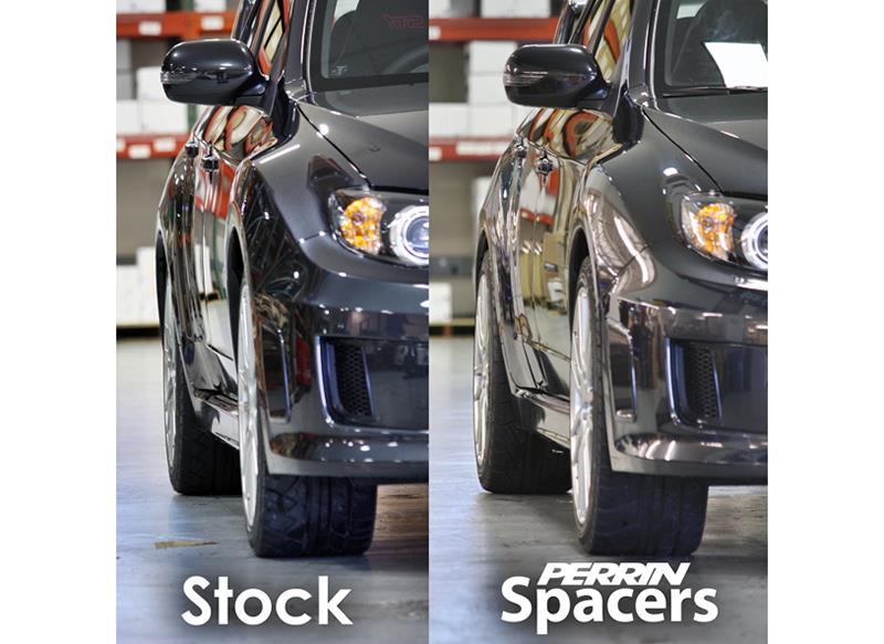 PERRIN Subaru/Toyota/Scion 15mm Wheel Spacers (Slip-On Style W/Studs) 5x114.3 & 5x100 56mm CB - GTR Auto