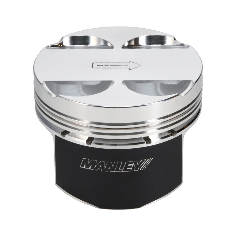 Manley 03-06 Evo 8/9 4G63T/4G63 85.5mm +.5mm Over Bore 10.0/10.5:1 Flat Top Pistons w/ Rings