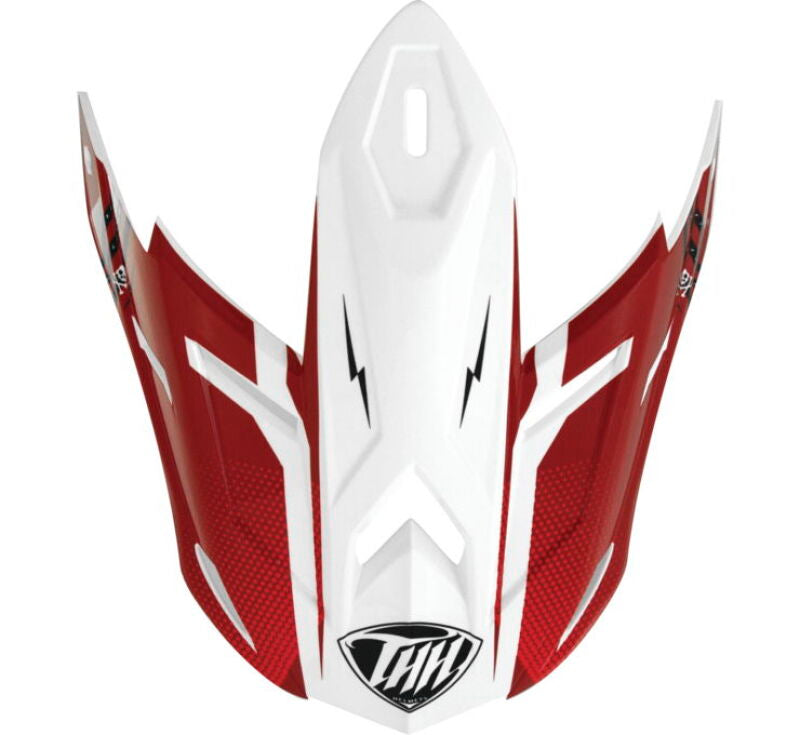 THH Helmets T710X Battle Visor Red/Blk