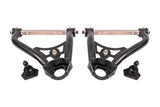BMR 68-74 Chevrolet Nova Non-Adj. Upper A-Arms w/ STD. Ball Joint (Delrin) - Black Hammertone