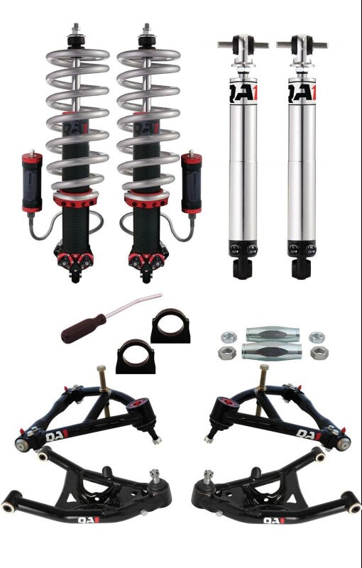 QA1 68-74 GM X-Body Level 3 Drag Kit 2.0 w/ Shocks