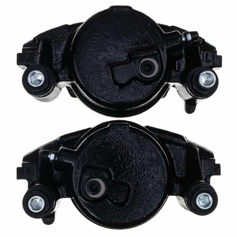 Power Stop 94-97 GMC Yukon Front Black Caliper w/o Bracket (Pair)