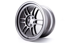 Enkei RPF1 17x9 5x100 35mm Offset 73mm Bore Dark Silver Wheel
