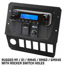 Load image into Gallery viewer, Rugged Radios Polaris General Multi Mount Kit - M1/G1/RM45/RM60/GMR45 w/Switch Holes