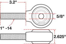 Load image into Gallery viewer, SPC Performance xAxis Rod End Ball Joint