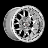 Weld S77 15x10 / 6x5.5 BP / 6.5in BS (Med Pad) Polished Wheel - Polished SBL MT