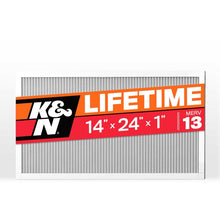 Load image into Gallery viewer, K&amp;N HVAC Filter 14 X 24 X 1 Merv 13