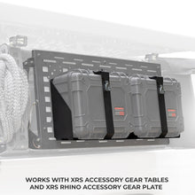 Load image into Gallery viewer, Go Rhino XVenture Gear Hard Case Mount Large 20in. (Mount ONLY for XRS/SRM Racks) - Tex. Blk