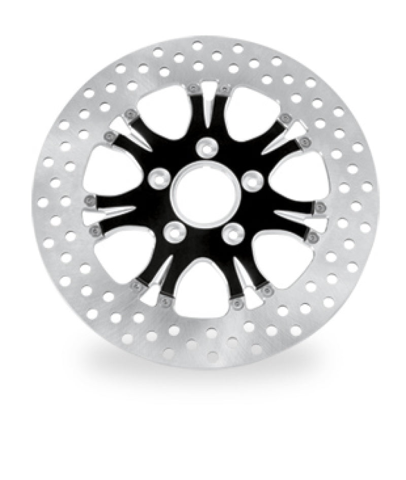 Performance Machine Disc/Carr 11.8 Heathen Front Left - Contrast Cut Platinum