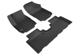 3D MAXpider 2018-2020 Chevrolet Equinox Kagu 1st & 2nd Row Floormats - Black