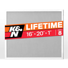 Load image into Gallery viewer, K&amp;N HVAC Filter 16 X 20 X 1 Merv 8