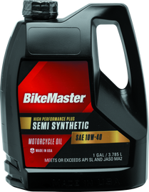 BikeMaster 10W40 Semi Synthetic Oil - Gallon