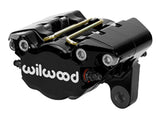 Wilwood VW Dynapro Caliper Single 2.22in Mount/2.06in Piston/0.38in x 13.00in Rotor - Black