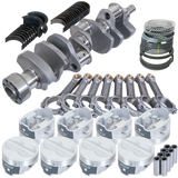 Eagle Chevy LT1 350 1Pc 3.750in Crank 5.700in I-Beam Rods -10cc 4.060in Pistons Rotating Assembly