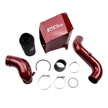 Load image into Gallery viewer, Wehrli 2004.5-2005 LLY Duramax 4in Intake Kit with Air Box Stage 2 - Red
