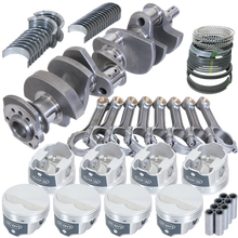Load image into Gallery viewer, Eagle Chevy 350 IMCA 3.480in Crank 5.700in I-Beam Rods -3.7cc 4.000in Pistons Rotating Assembly