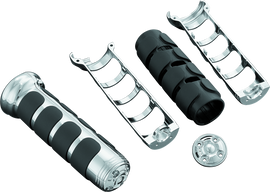 Kuryakyn ISO Grips For GL1800 With Heated Grips Chrome