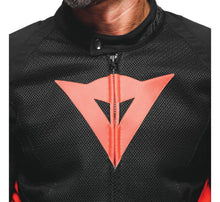 Load image into Gallery viewer, Dainese Energyca Air Tex Jacket Black/Fluorescent-Red Size - 50