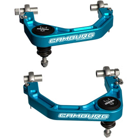 Camburg 2024 Toyota Tacoma 2WD/4WD KINETIK V2 Performance Billet X-Joint XL Upper Arms (KING BLUE)
